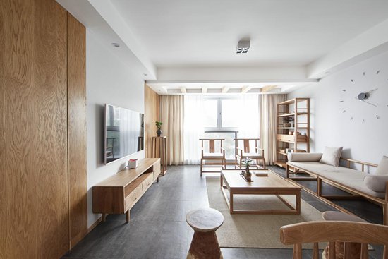 標題一：130m2新中式風格，東方禪意，不期而遇