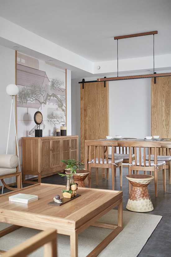 標題一：130m2新中式風格，東方禪意，不期而遇