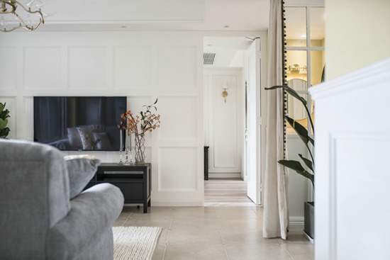 超大衣帽間！獨(dú)居女博士的70㎡美式小屋，用暖黃布置空間，美的夢(mèng)幻~