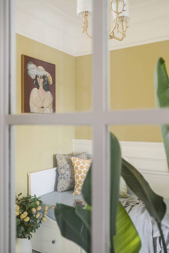 超大衣帽間！獨(dú)居女博士的70㎡美式小屋，用暖黃布置空間，美的夢(mèng)幻~