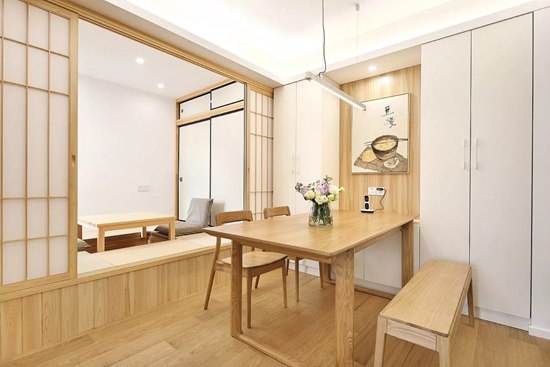 90㎡兩居室原木日式風(fēng)格，感受別樣的細(xì)膩！