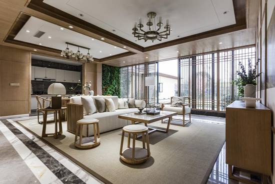 140㎡新中式，人文儒雅詩韻之美，安適舒愜，其他風(fēng)格都不香了！