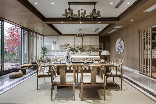 140㎡新中式，人文儒雅詩韻之美，安適舒愜，其他風(fēng)格都不香了！