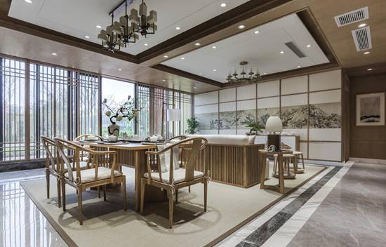 140㎡新中式，人文儒雅詩韻之美，安適舒愜，其他風(fēng)格都不香了！