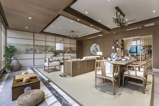 140㎡新中式，人文儒雅詩韻之美，安適舒愜，其他風(fēng)格都不香了！