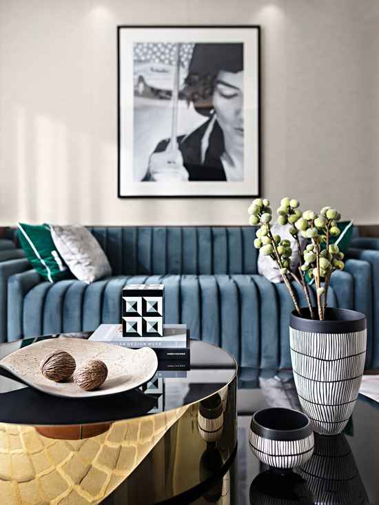 150㎡現(xiàn)代輕奢：金屬元素+藝術擺件，圓你時尚品質(zhì)的生活夢～