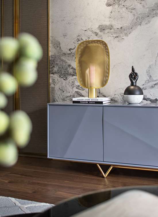 150㎡現(xiàn)代輕奢：金屬元素+藝術擺件，圓你時尚品質(zhì)的生活夢～