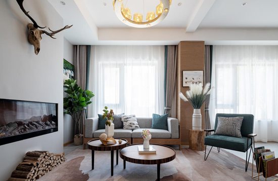 399㎡混搭別墅，打造現代北歐優雅格調，一整層的休閑娛樂區出乎意料的獨特！