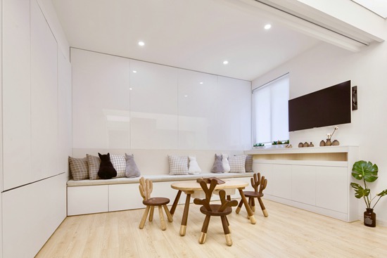 一個(gè)月打造68㎡六口之家！客廳可兼臥室和餐廳，還有超大中西廚房，這設(shè)計(jì)絕了！