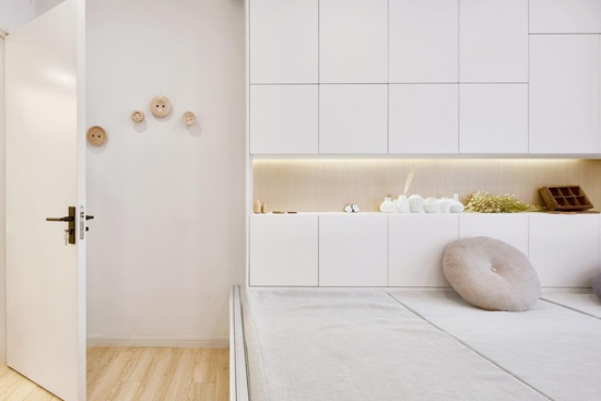 一個(gè)月打造68㎡六口之家！客廳可兼臥室和餐廳，還有超大中西廚房，這設(shè)計(jì)絕了！