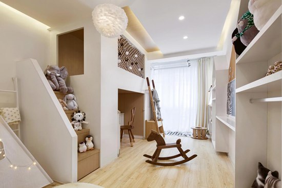 一個(gè)月打造68㎡六口之家！客廳可兼臥室和餐廳，還有超大中西廚房，這設(shè)計(jì)絕了！