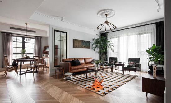 棕色系、簡裝飾,超高級的空間規劃,沉穩混搭風有格調也有生活~